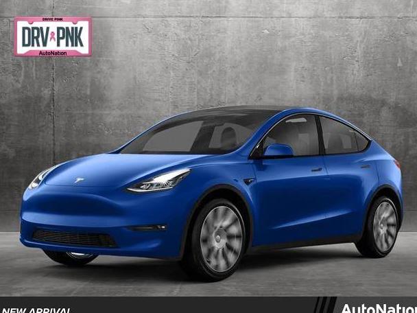 TESLA MODEL Y 2021 5YJYGDEE9MF264870 image